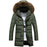 Men s Warm Overcoat Winter Coat Parka Hooded Jackets