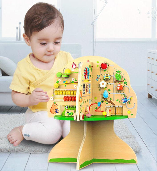 Children Educational Toy Toddlers Maths Wooden Learning Tree